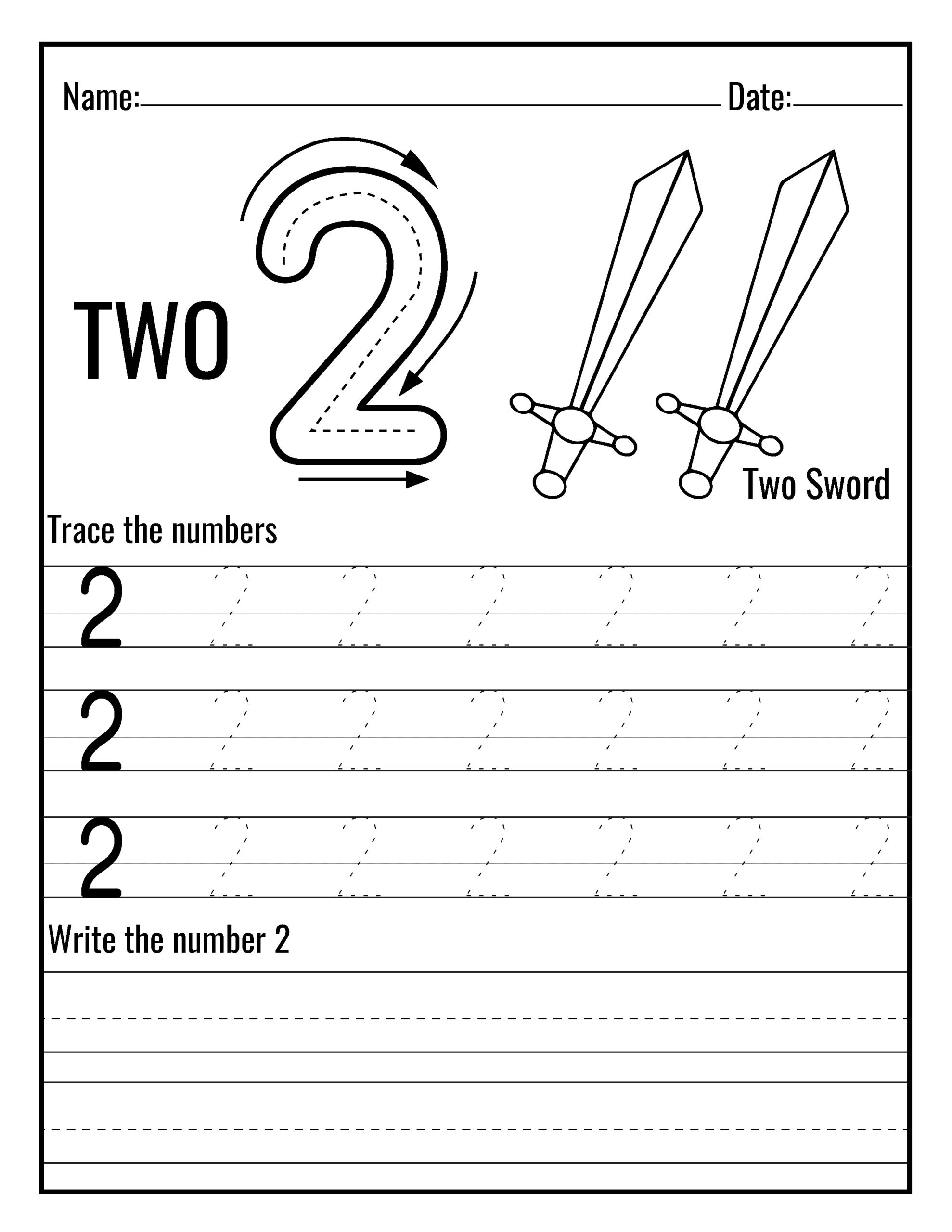 Help Your Kids Learn Numbers With 1 10 Number Tracing Prek Worksheets Made By Teachers Number 1 Tracing Worksheet For Kids Free Printable KidsNex