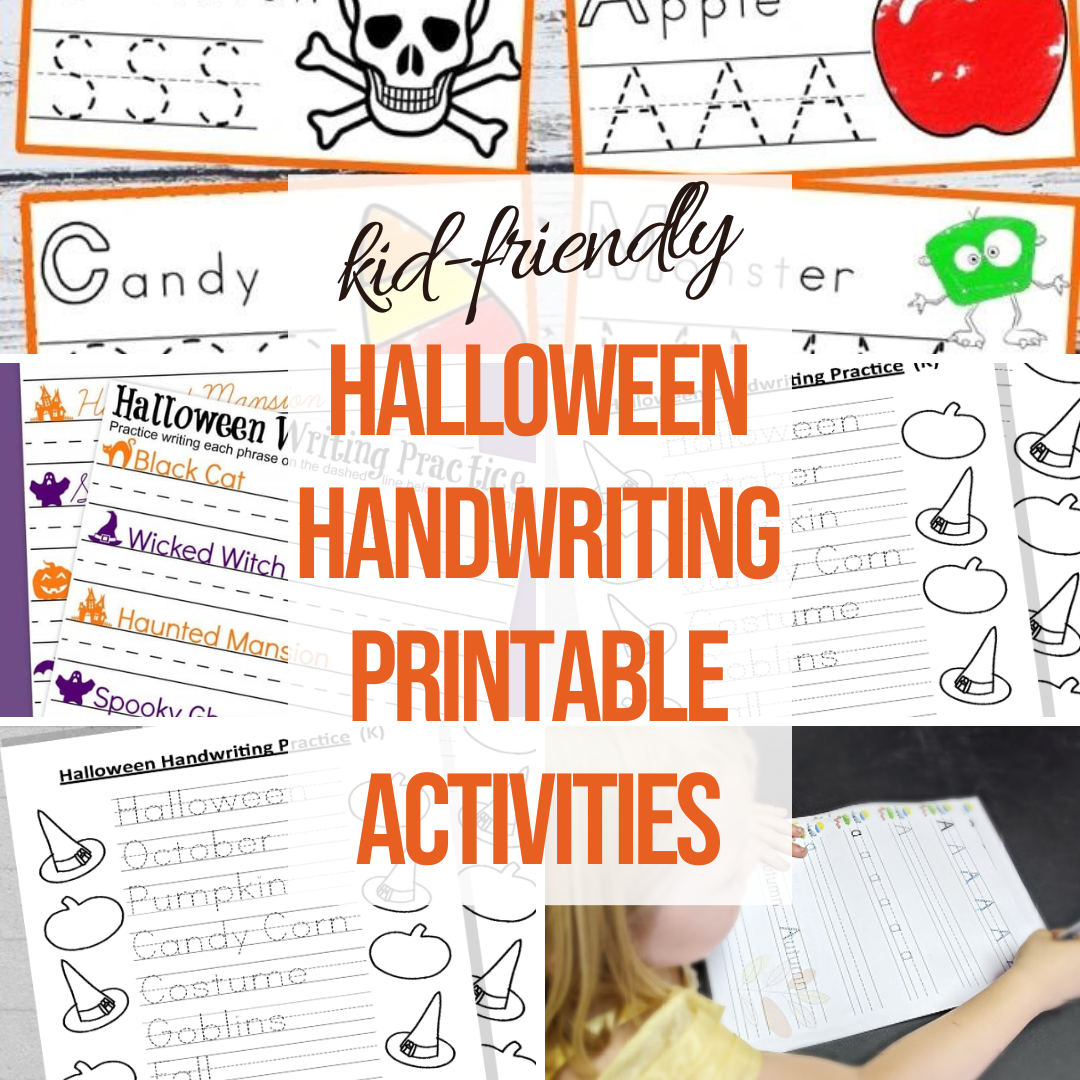 Homeschooling Freebies Halloween Handwriting Printables Homeschooling Freebies Halloween Handwriting Printables