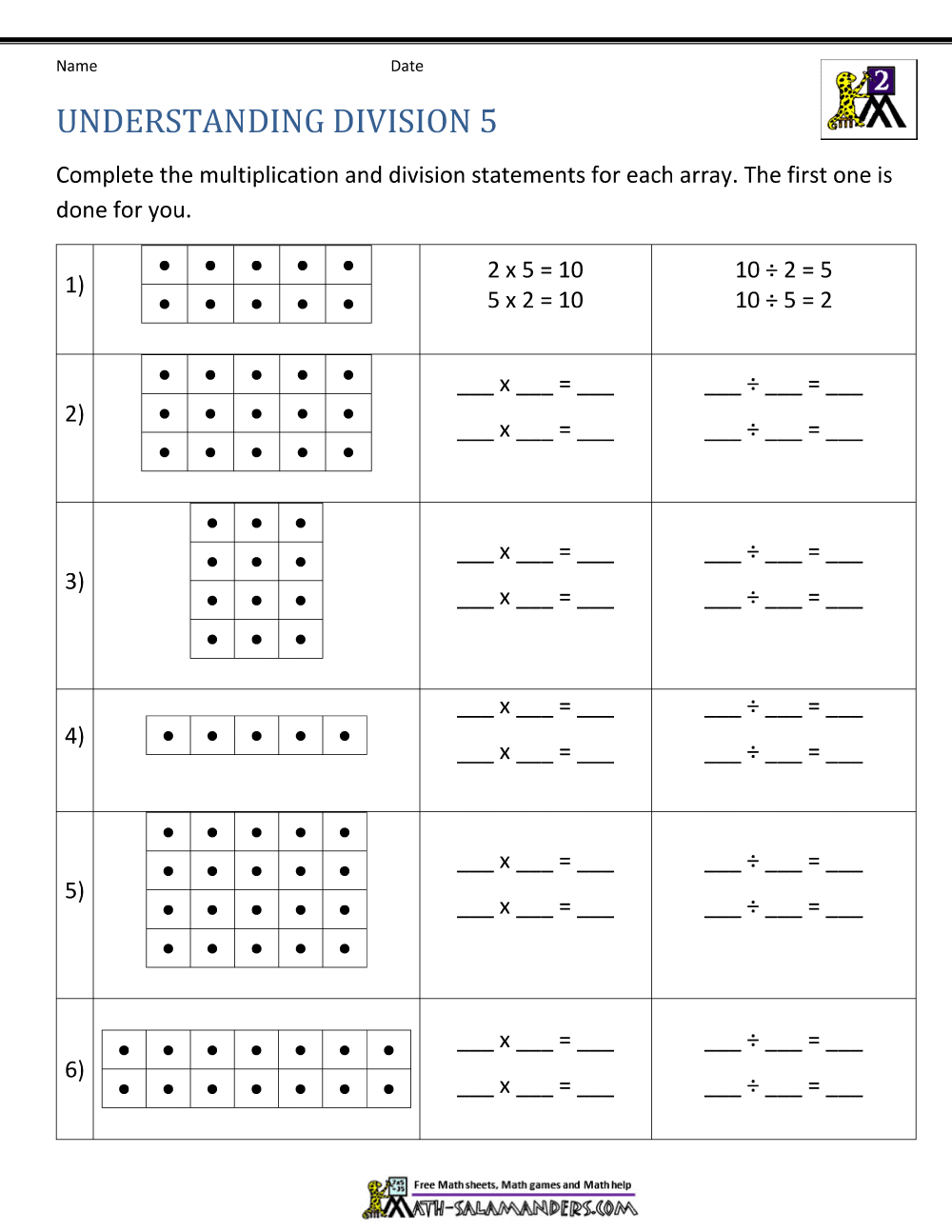 How To Do Division Worksheets How To Do Division Worksheets
