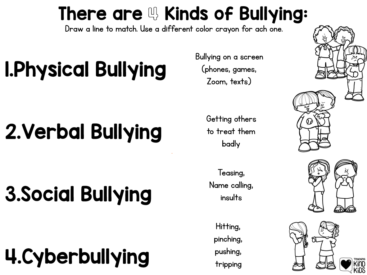 Bullying Worksheet