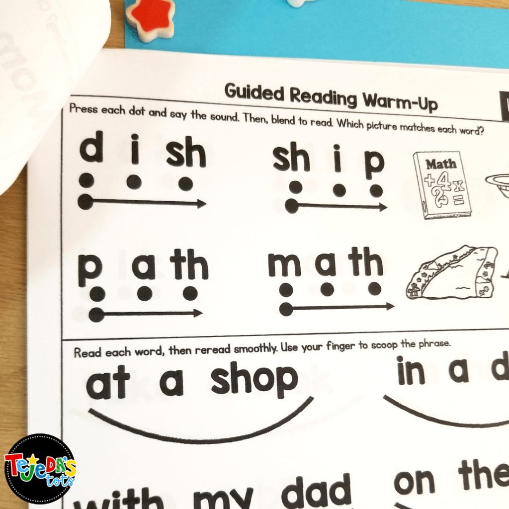 How To Use Guided Reading Warm Ups Tejeda S Tots