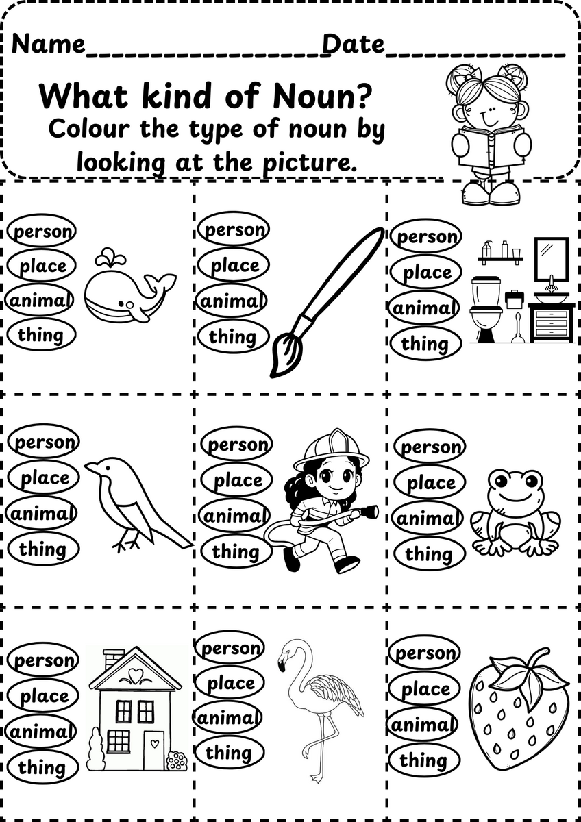 Identify The Type Of Noun Free PDF Download