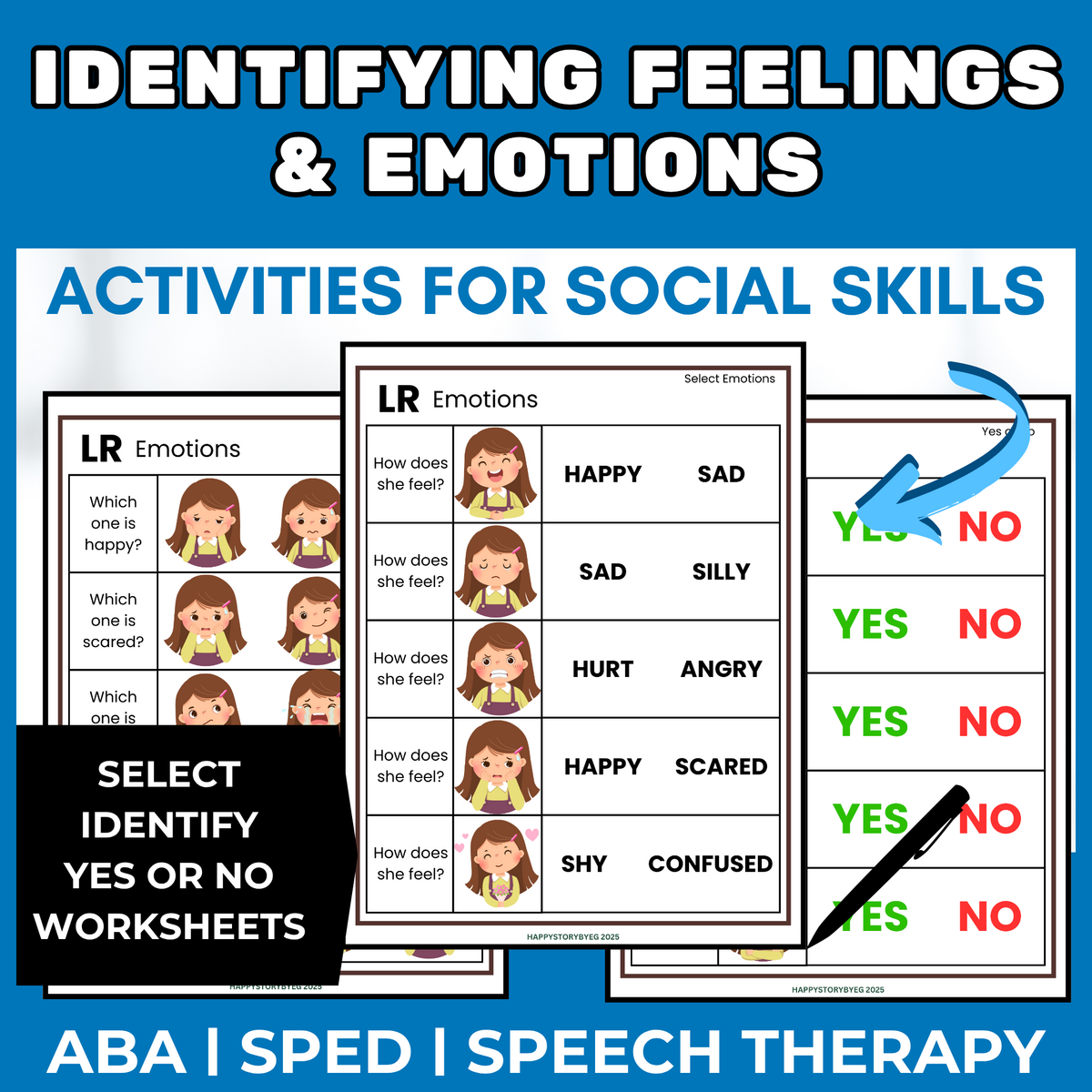 Identifying Feelings And Emotions Worksheets Activities For Social Skills Special Education Made By Teachers Identifying Feelings And Emotions Worksheets Activities For Social Skills Special Education Made By Teachers