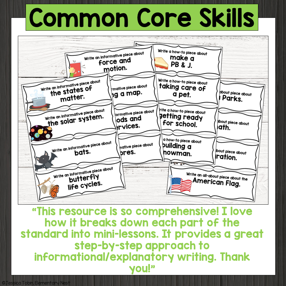 Informational Writing 3rd Grade W 3 2 Informative Lessons Prompts More