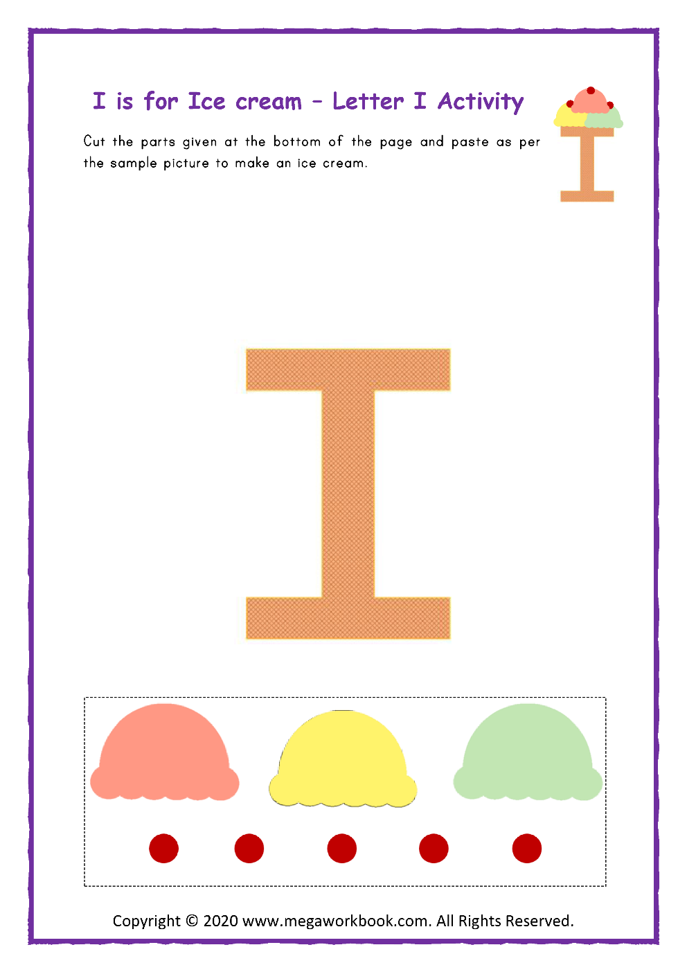 Interactive Letter I Worksheets For Preschoolers Engaging Activities And Printables