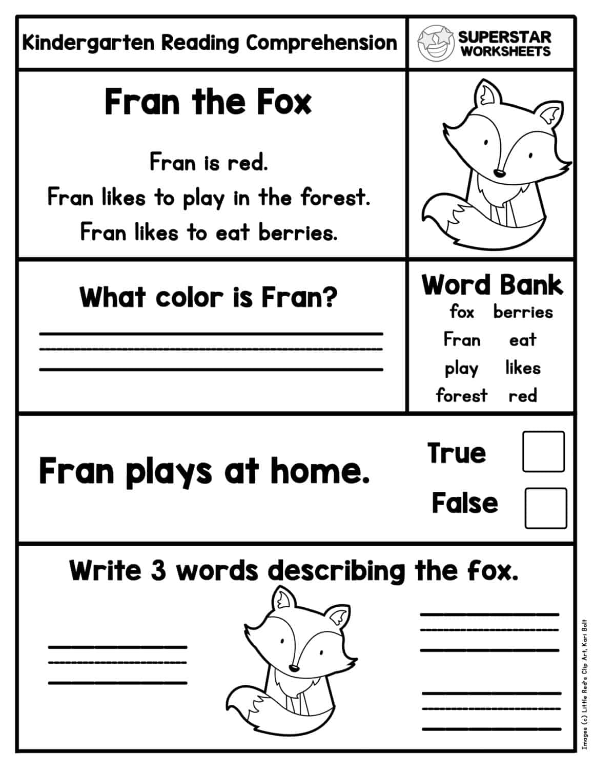 Kindergarten Reading Comprehension Worksheets Superstar Worksheets Free Kindergarten Reading Comprehension Worksheet Level A