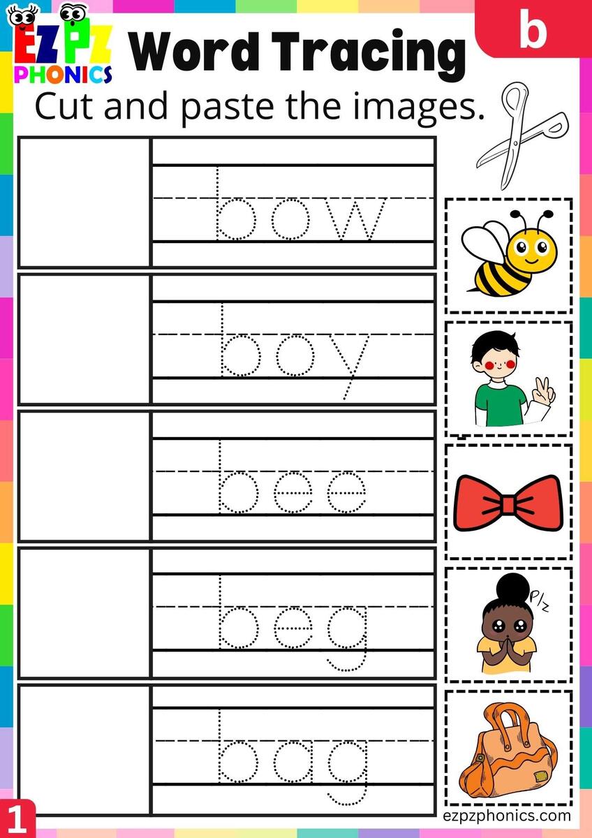 Letter B No Prep Letter Recognition Activity Worksheets Free Printables Smart Cookie Printables
