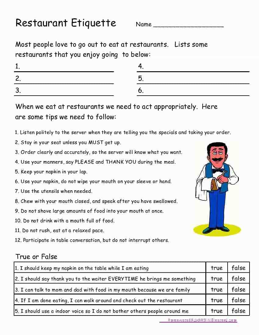 Life Skills Worksheet For High School Students Empowering Tomorrow S Leaders