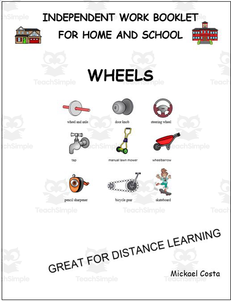 Literacy Worksheets Wheels And Axles By Teach Simple Storyboard That Free Simple Machines Worksheets