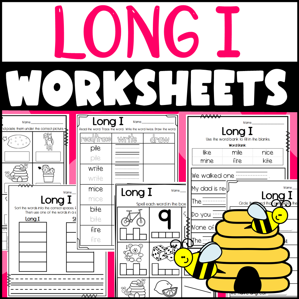 Long I Silent E Worksheets Made By Teachers Long I Silent E Worksheets Made By Teachers