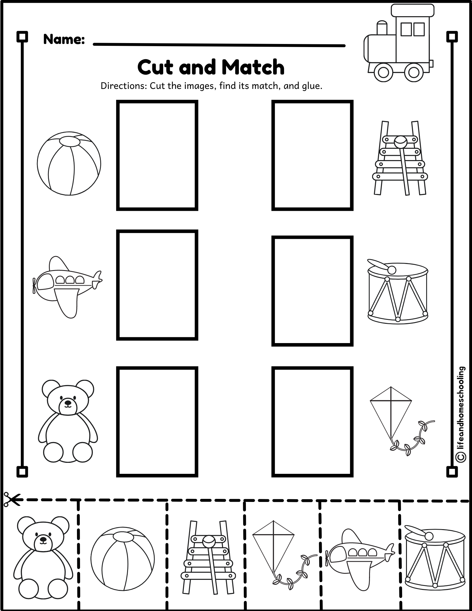 Matching Printable Activity Made By Teachers Matching Printable Activity Made By Teachers