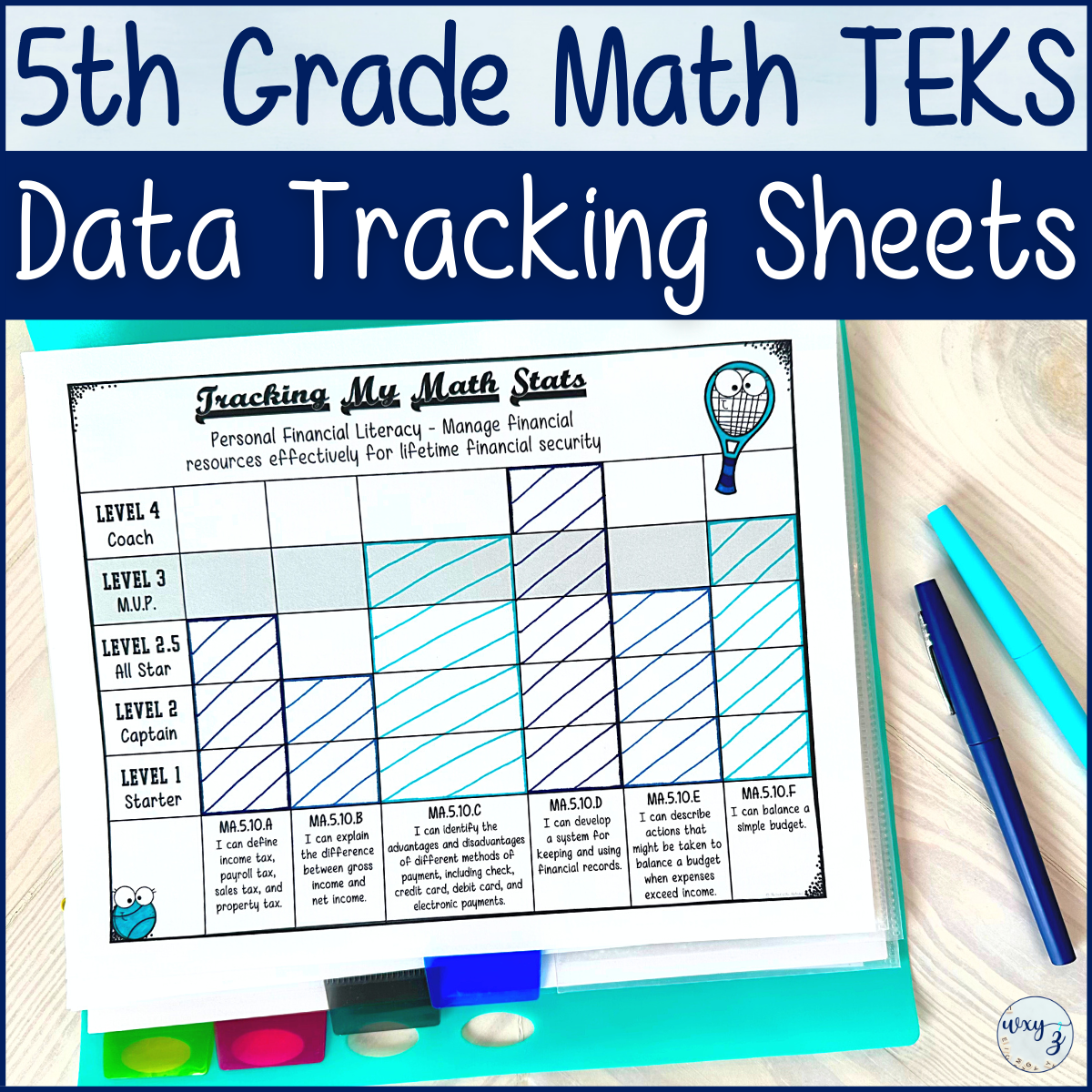 5th Grade Science SOL Color By Number Worksheets BUNDLE Glitter In Third