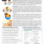 My Favorite Season In Spanish PDF Reading Worksheet Spanish Learning Lab
