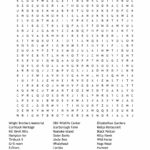 Outer Banks North Carolina Word Search WordMint