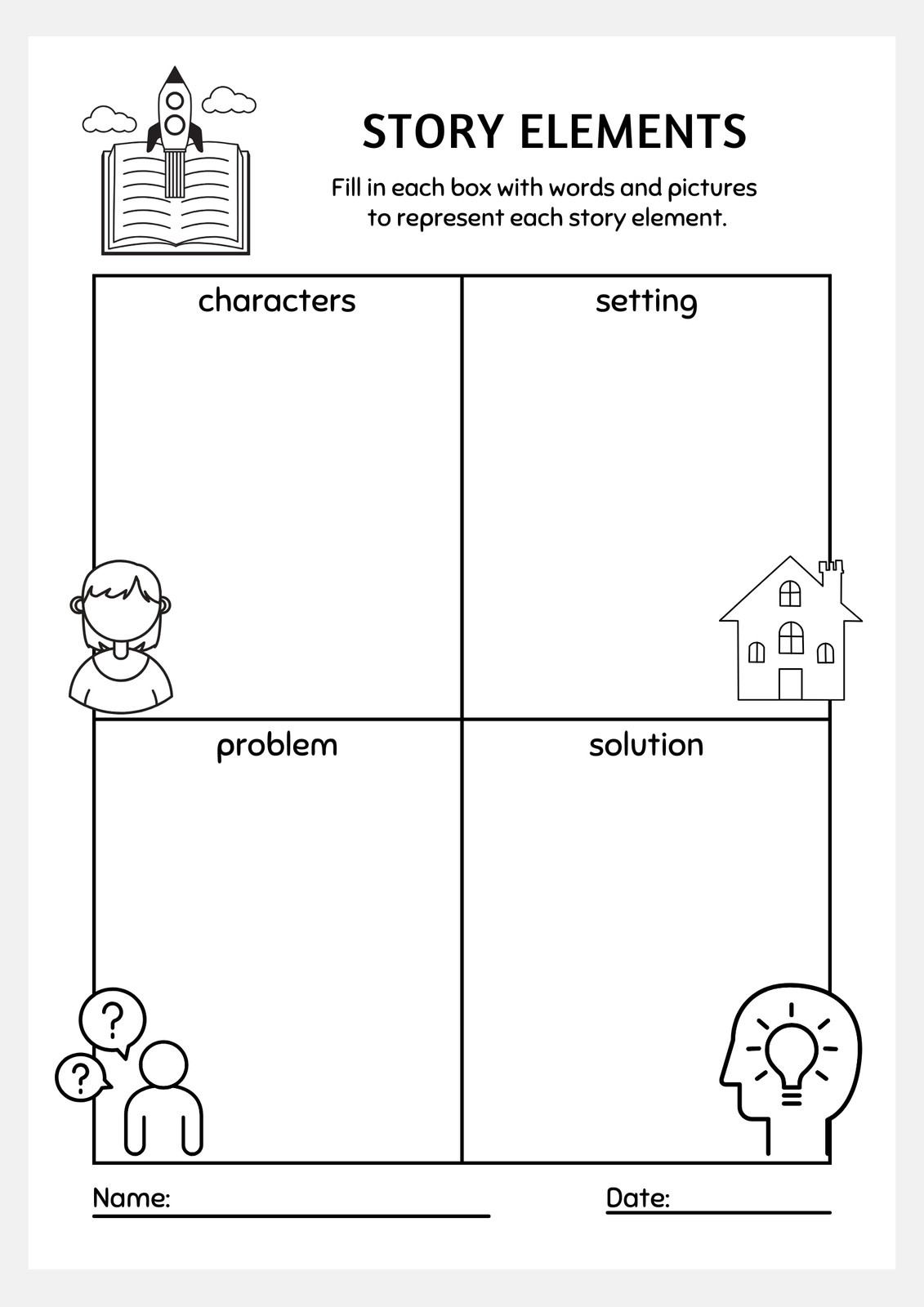 Page 2 Free Printable 2nd Grade Reading Worksheet Templates Canva