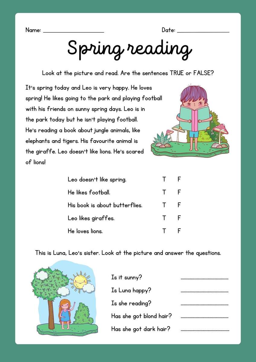 Page 6 Customize 548 Reading Comprehension Worksheets Templates Online Canva Page 6 Customize 548 Reading Comprehension Worksheets Templates Online Canva