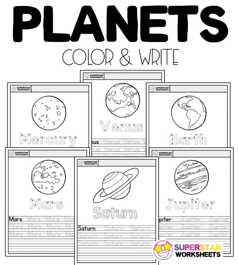Planet Worksheets Superstar Worksheets FREE Printable Solar System Worksheets For Students