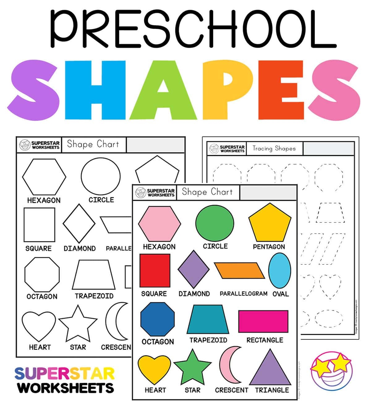 Preschool Shapes Worksheets Superstar Worksheets Free Shape Worksheets Kindergarten