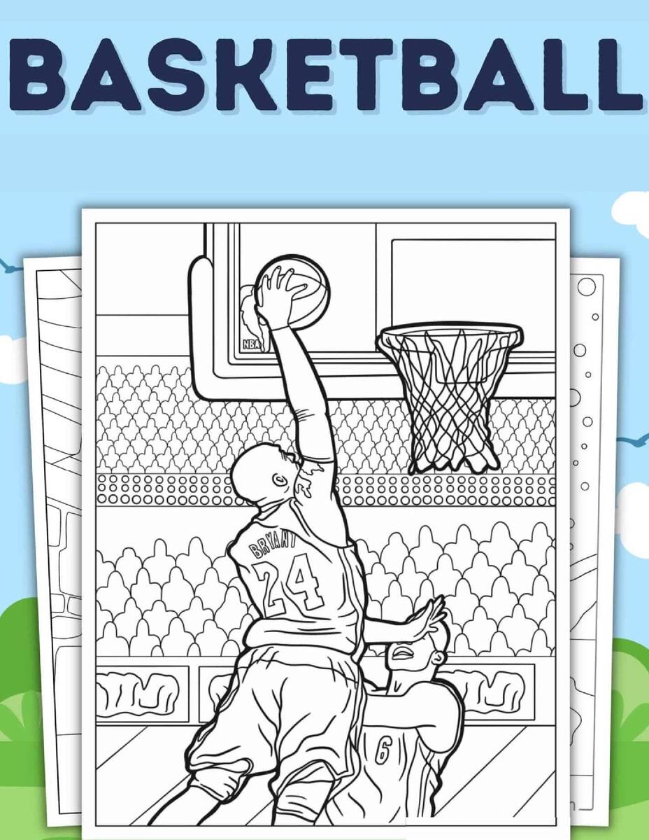 Printable Basketball Coloring Pages Fun And Action Packed Designs For Kids Printable Basketball Coloring Pages Fun And Action Packed Designs For Kids