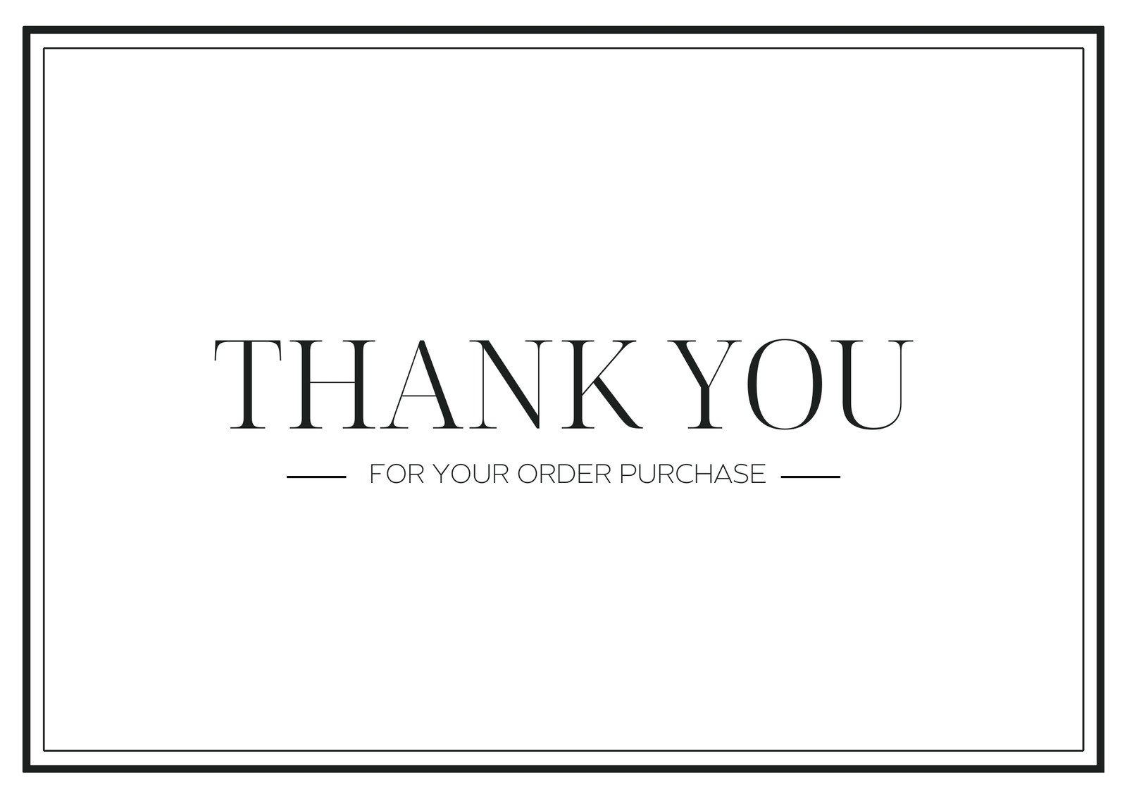 Thank You Note Templates Print What Matters