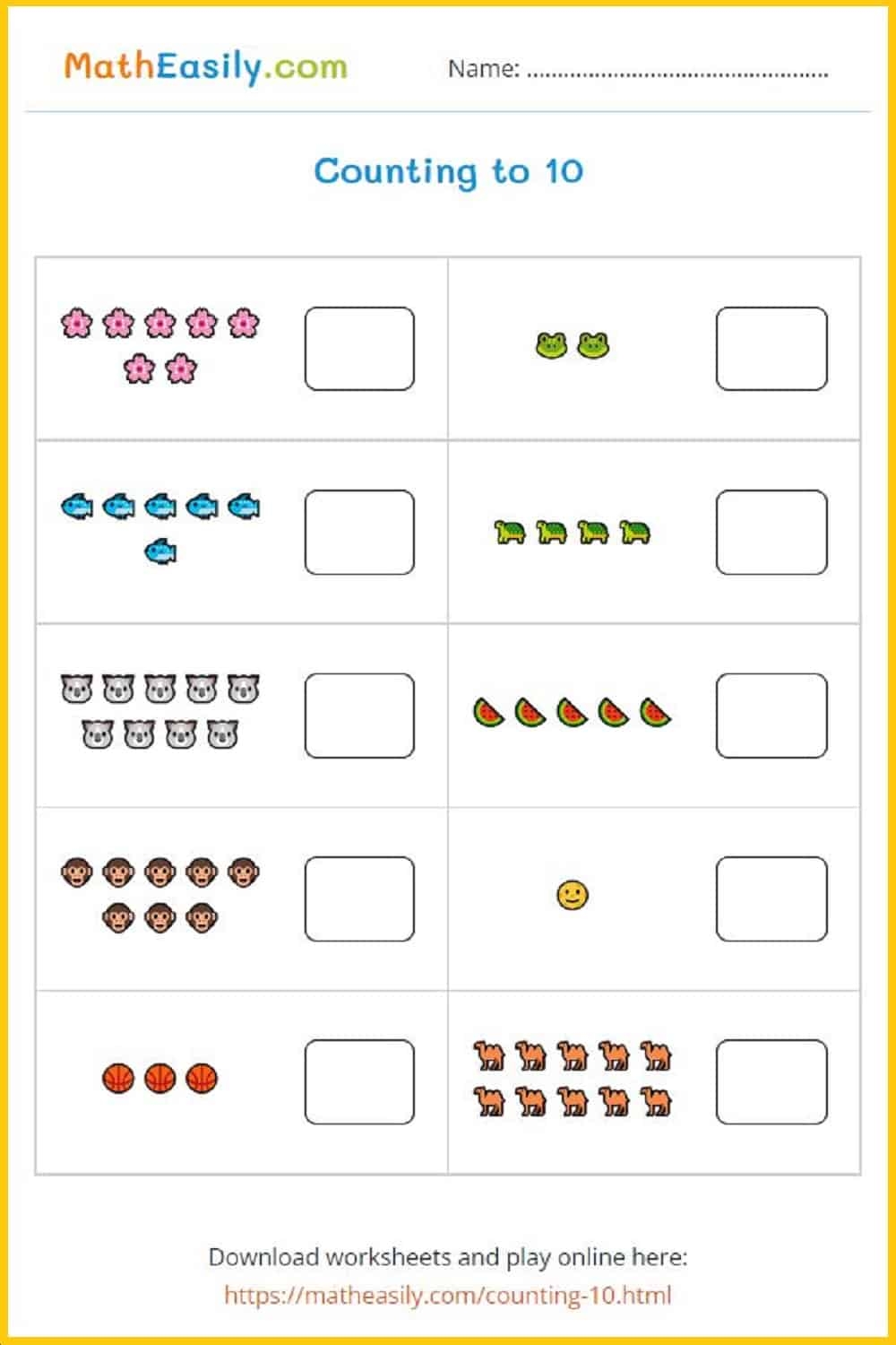 Free Penguin Math Worksheet L Printable For Preschool
