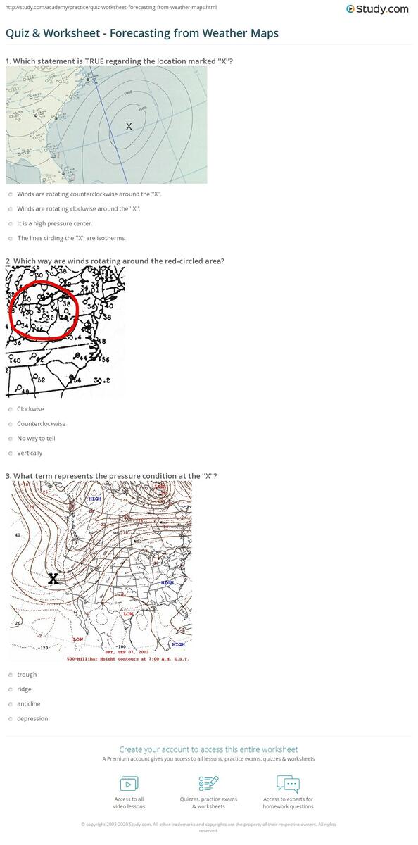 Weather Map Word Search Puzzle With Coloring Weather Wordsearch Made By Teachers