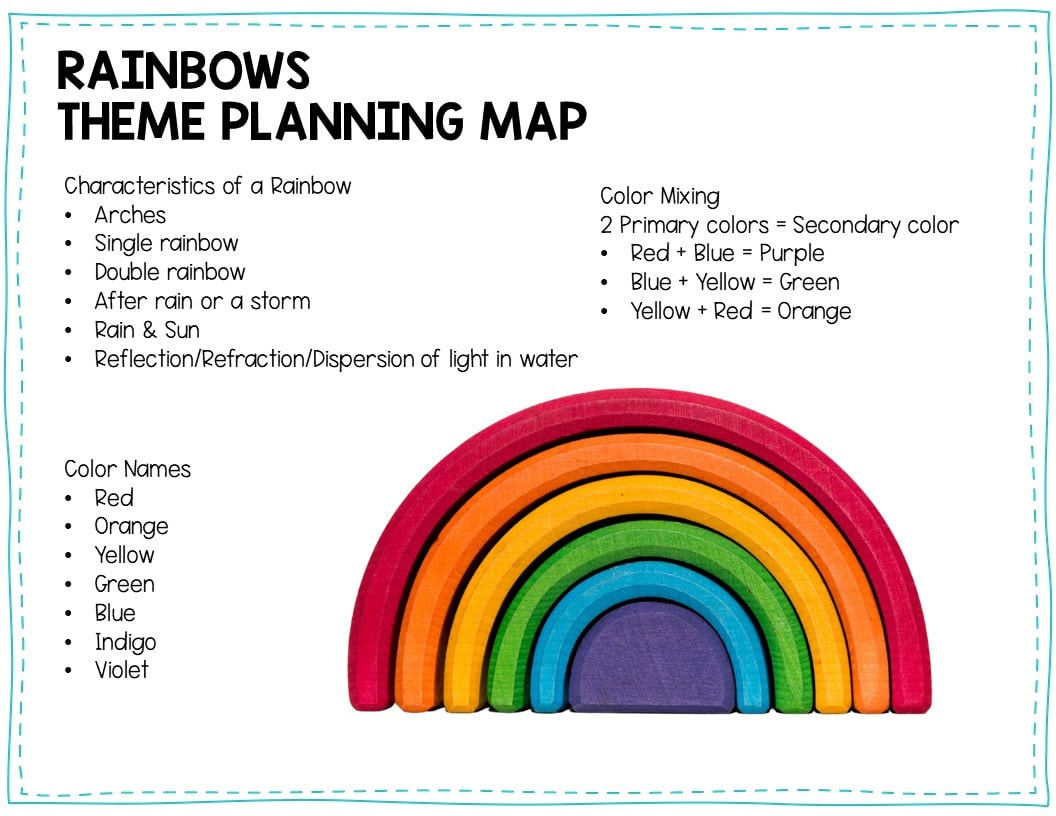 Rainbow Preschool Activities Pre K Printable Fun Rainbow Preschool Activities Pre K Printable Fun