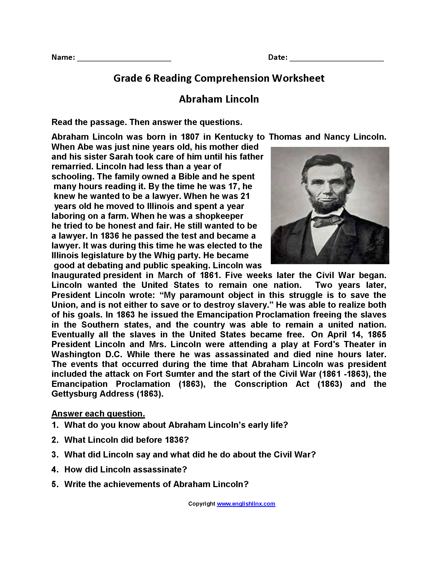 Reading Worksheets Sixth Grade Reading Worksheets Worksheets Library Reading Worksheets Sixth Grade Reading Worksheets Worksheets Library