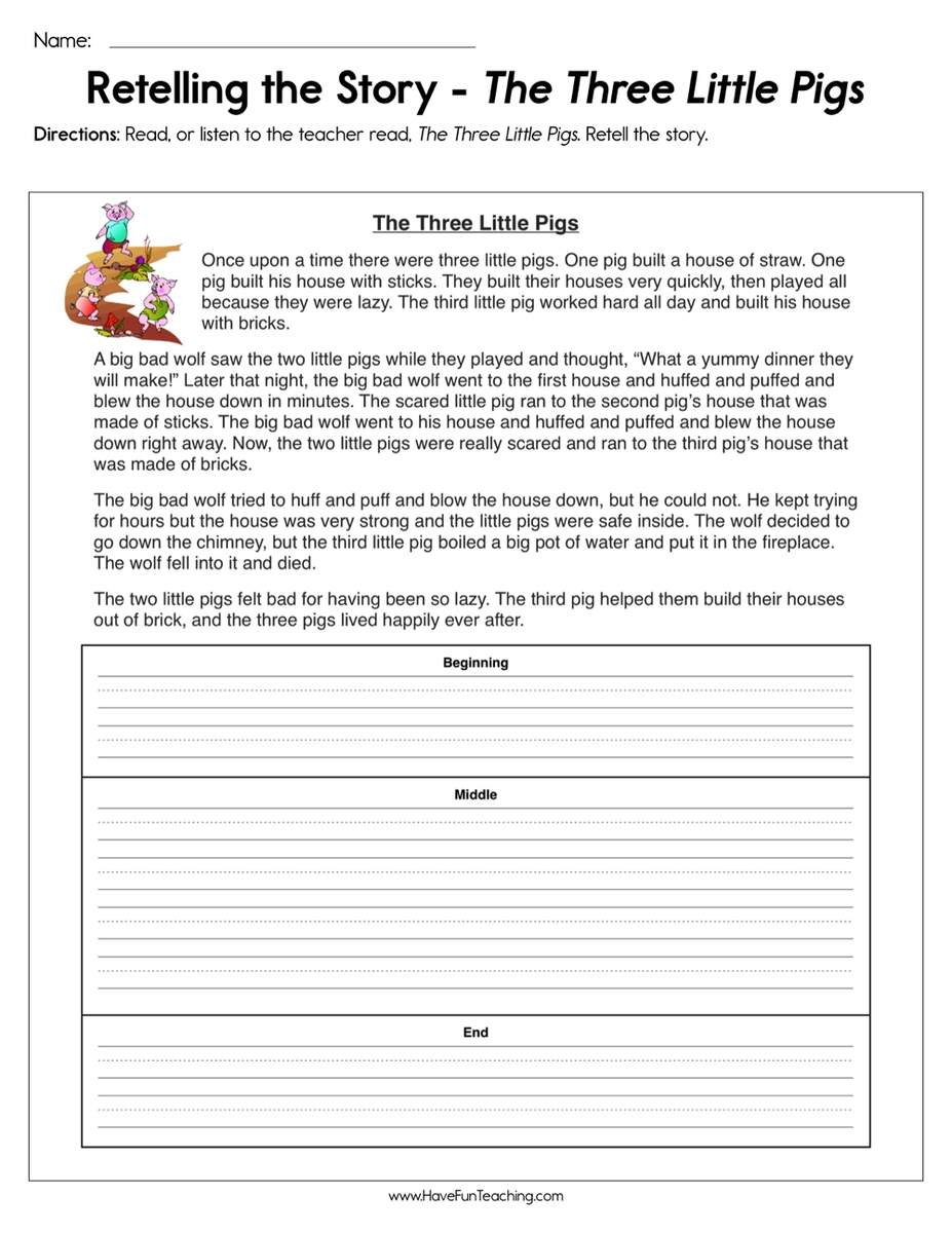 Retell Story Worksheet Enhance Comprehension And Storytelling Skills Retell Story Worksheet Enhance Comprehension And Storytelling Skills