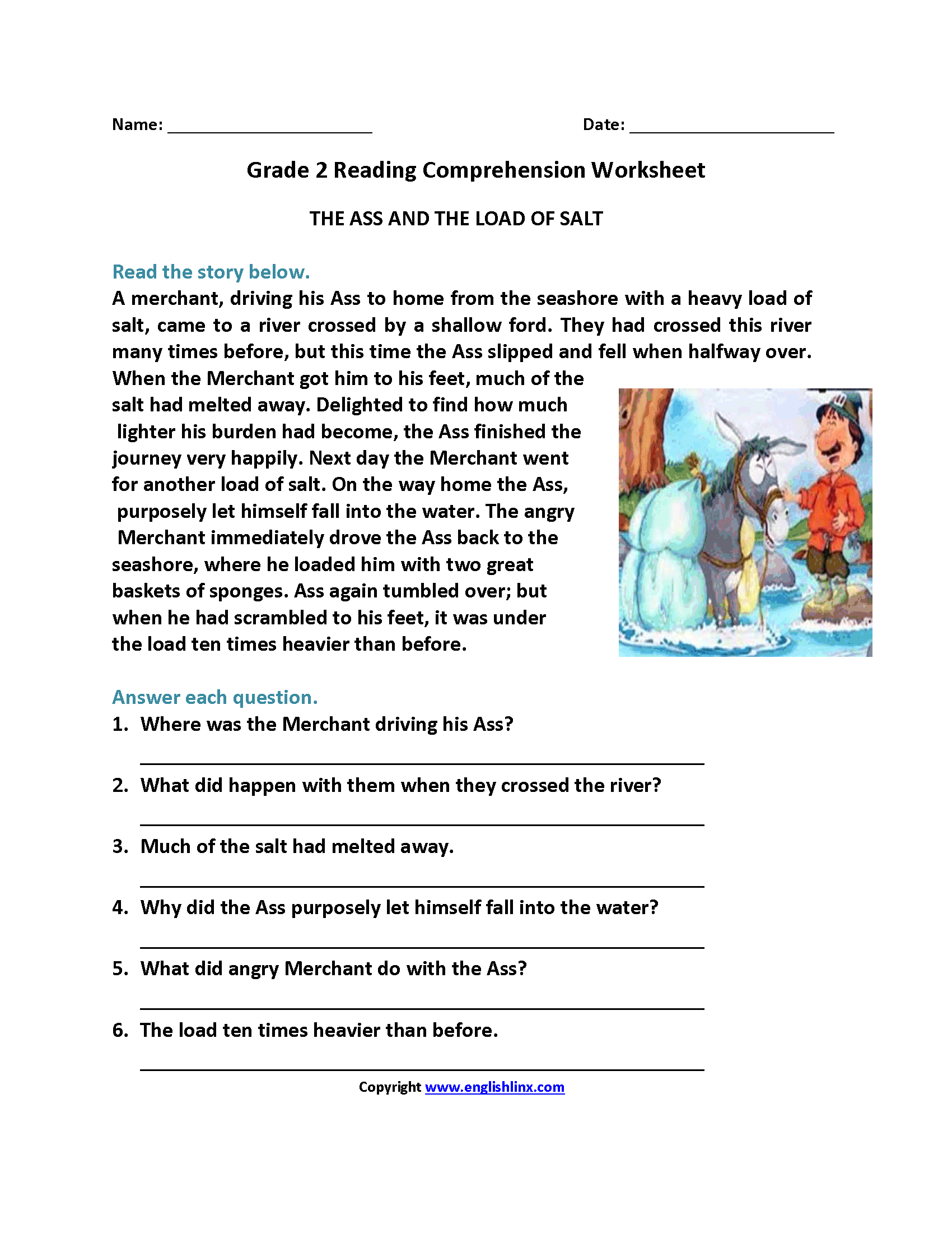 17 Reading Fluency 2nd Grade Worksheets Free PDF At Worksheeto
