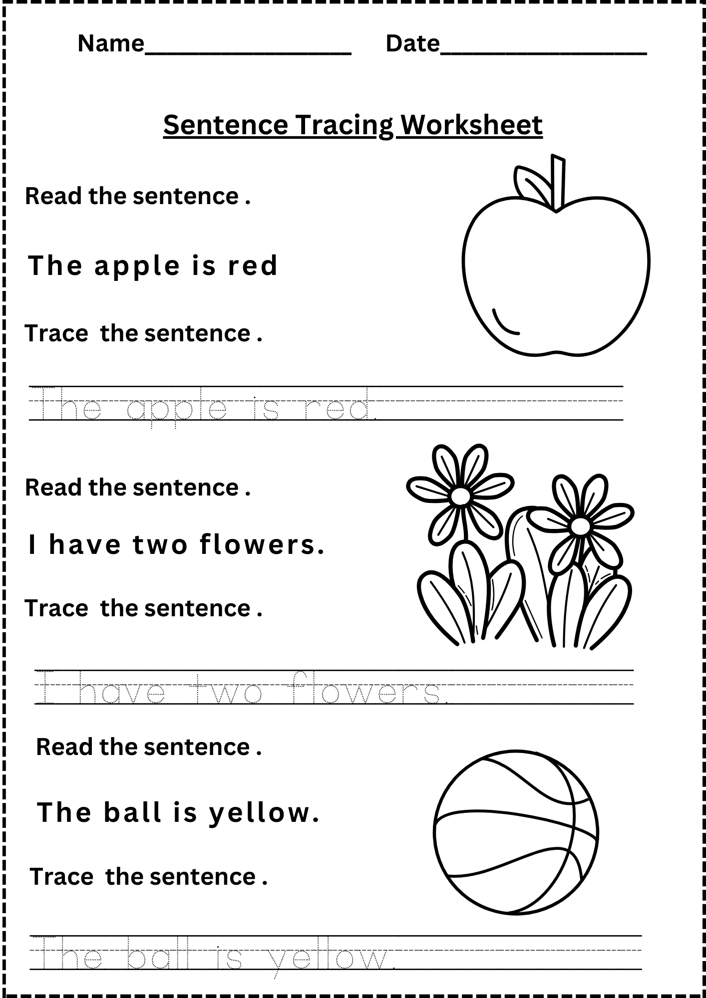 Sentence Writing Practice Worksheets Kindergarten Free Kindergarten Writing Sentences Worksheets Active Little Kids Worksheets Library