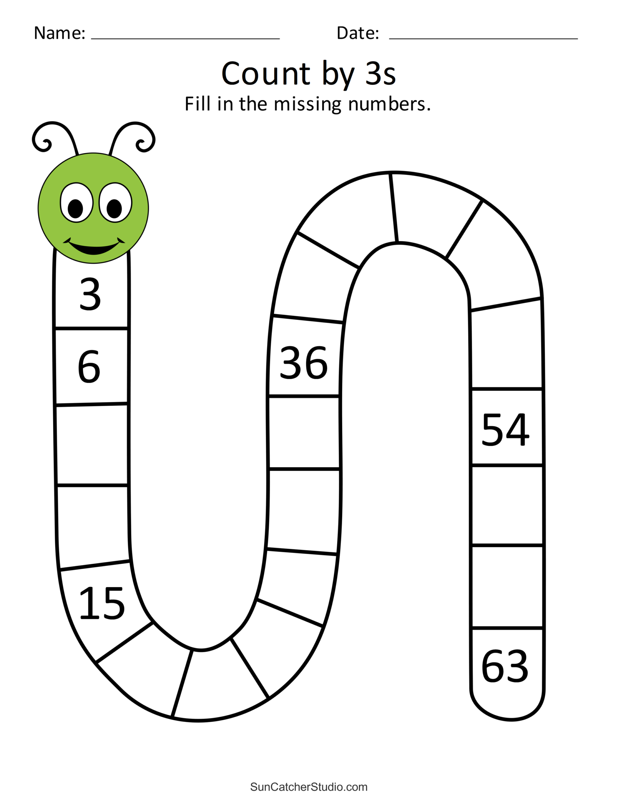 Skip Counting Worksheets And Charts Free Printables Lettering SVG Files Tools Apps