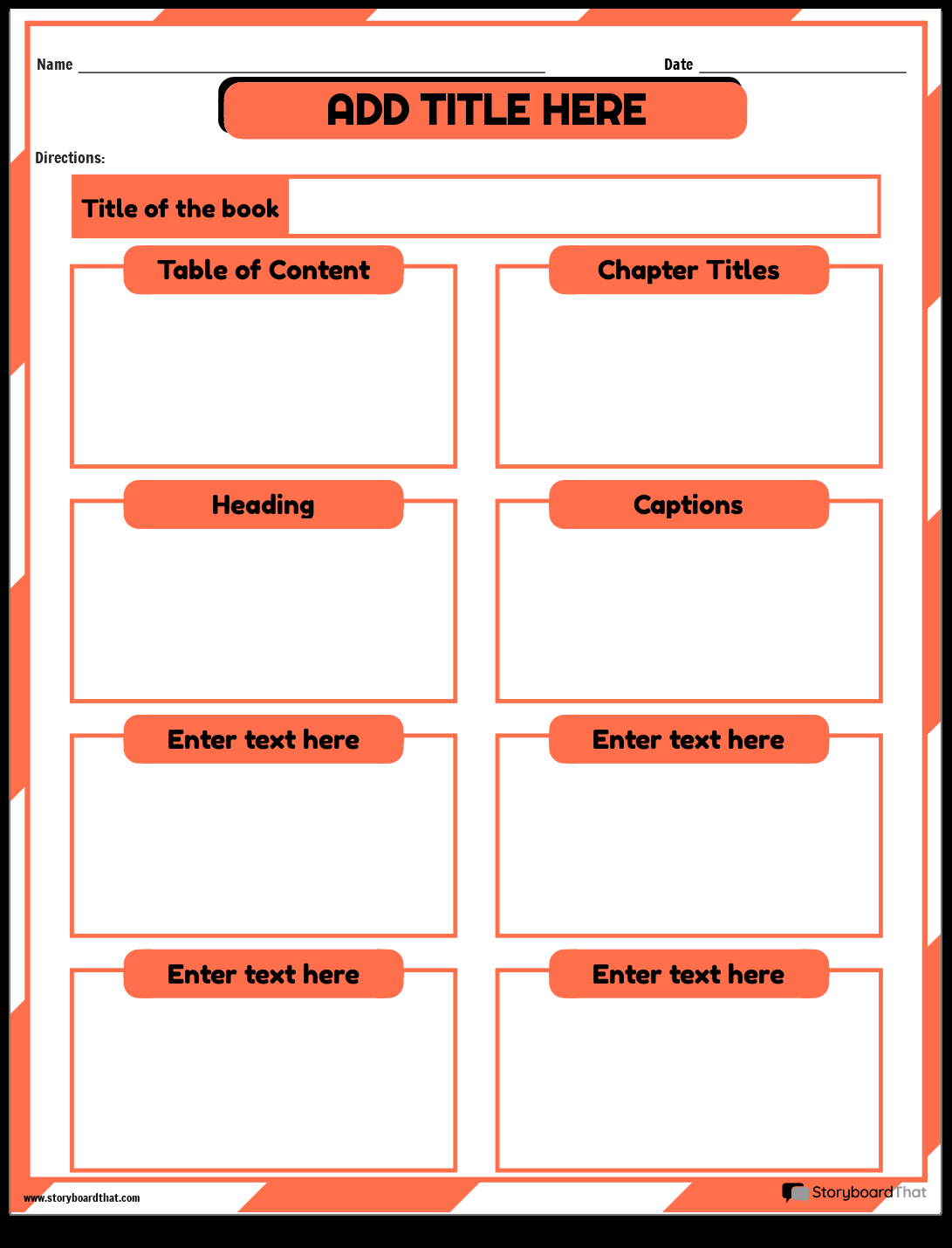 Storyboard That Text Features Worksheets For Reading Storyboard That Text Features Worksheets For Reading