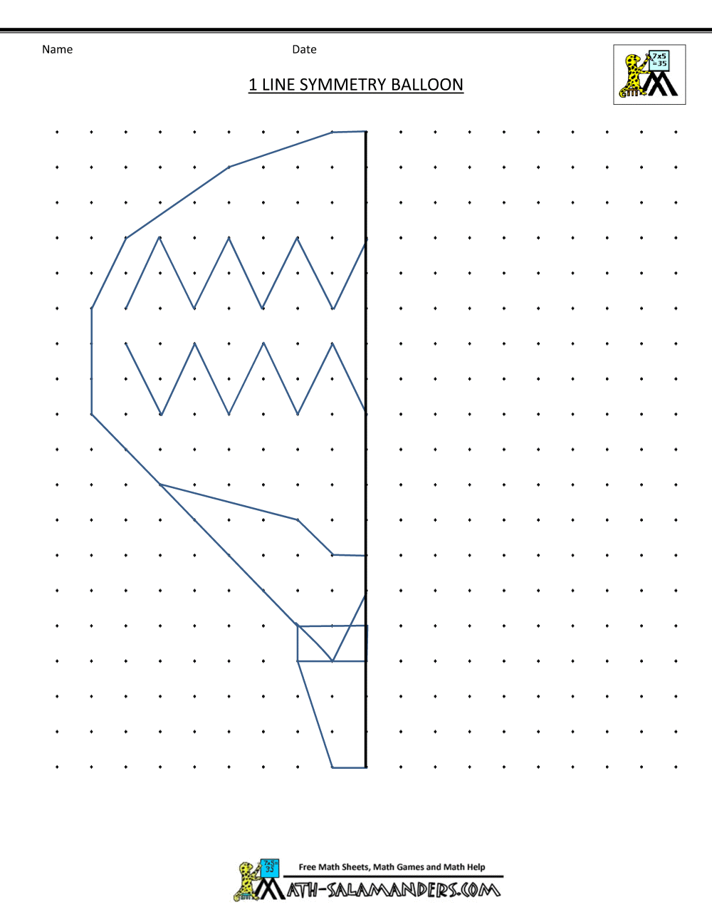 Symmetry Activities Symmetry Activities
