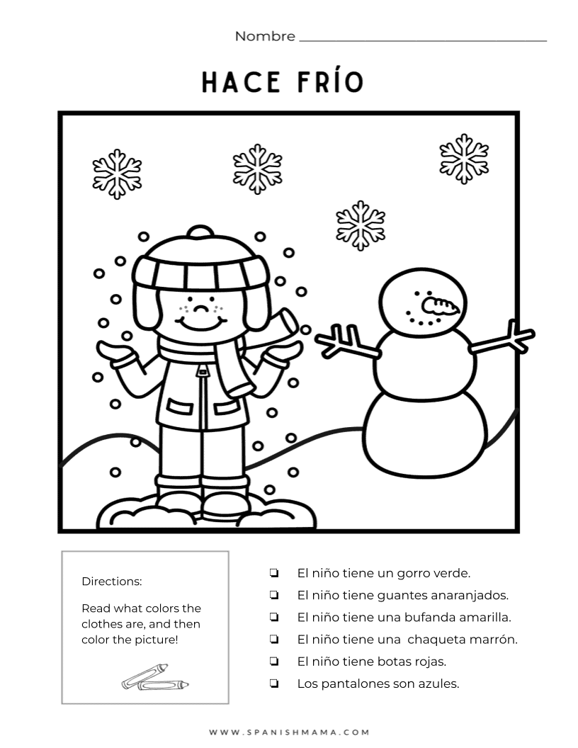 The Colors In Spanish Printable Worksheets And Flashcards FREE Printable Spanish Color Worksheets