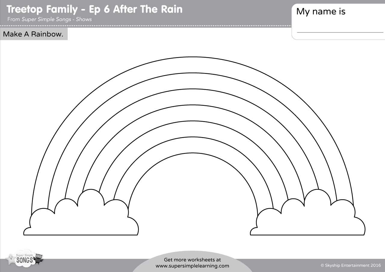 Treetop Family Make A Rainbow Super Simple