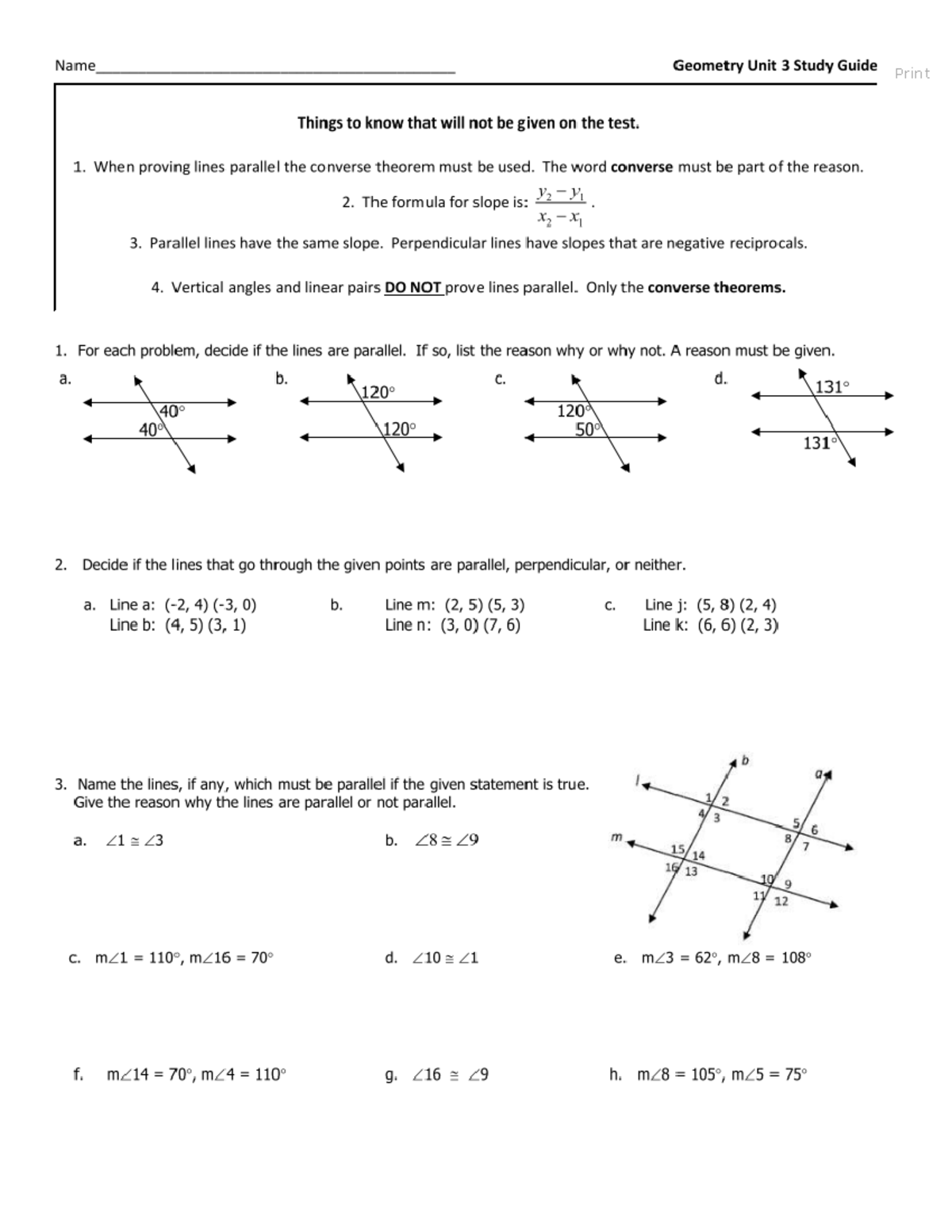 Unit 3 Exam Study Guide Key Concepts And Review Studocu