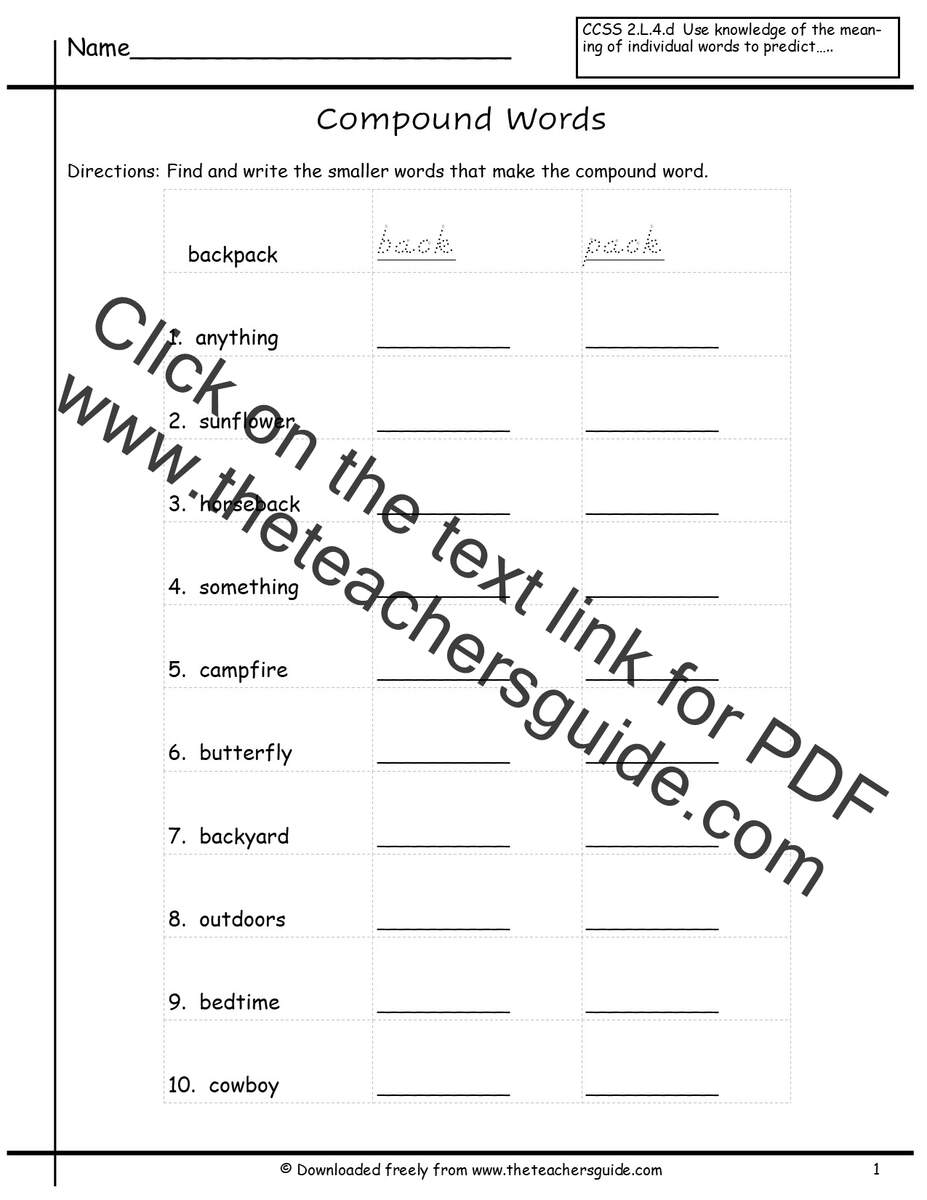 Wonders Second Grade Unit Four Week One Printouts